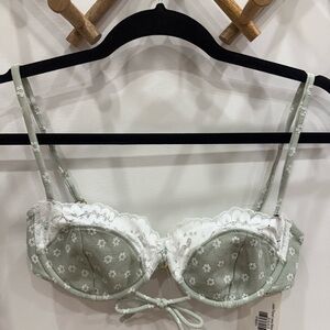 Montce Jade Floral Lace Bra with Underwire